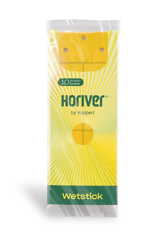HORIVER yellow sticky traps - 10 x small